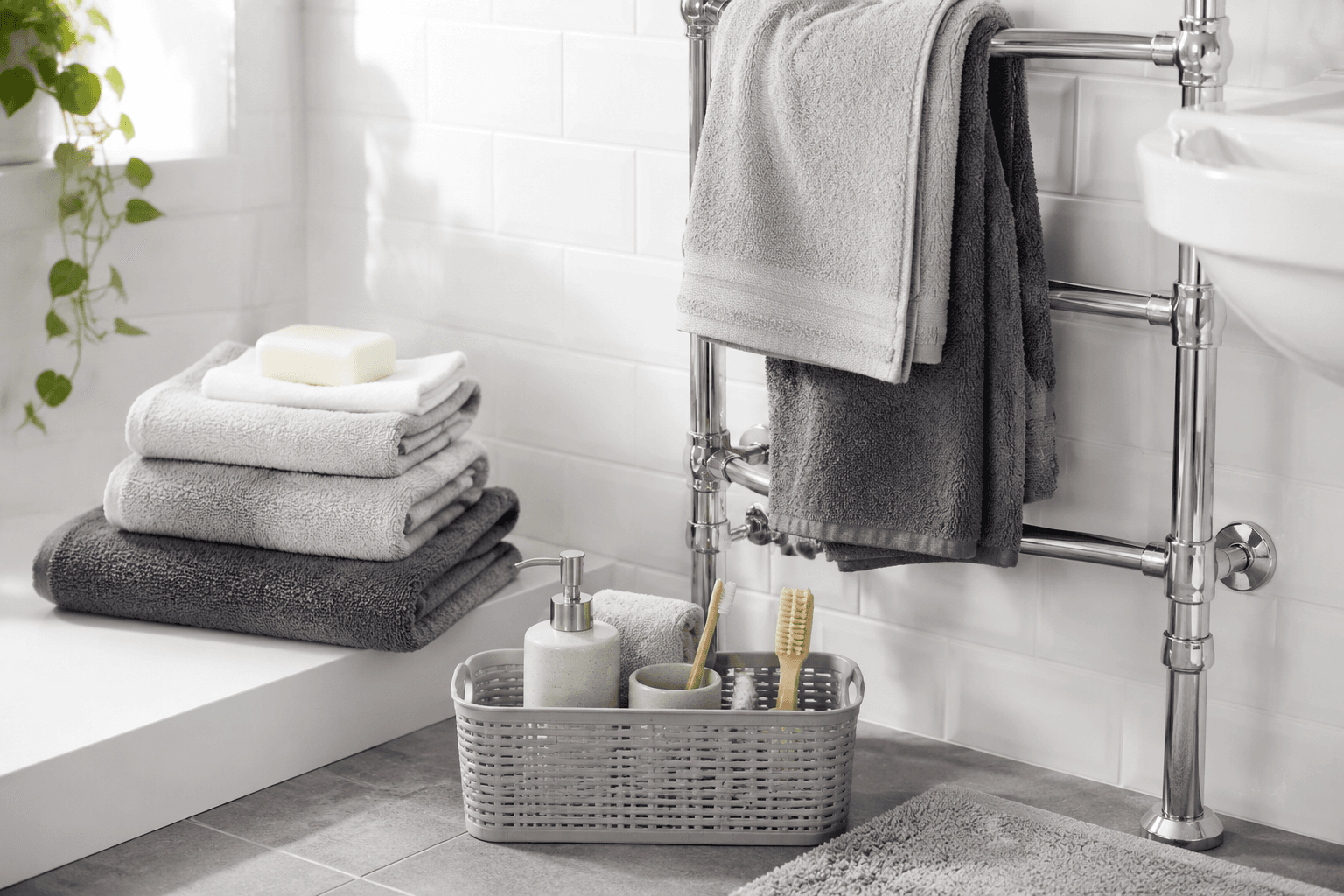Bathroom tray