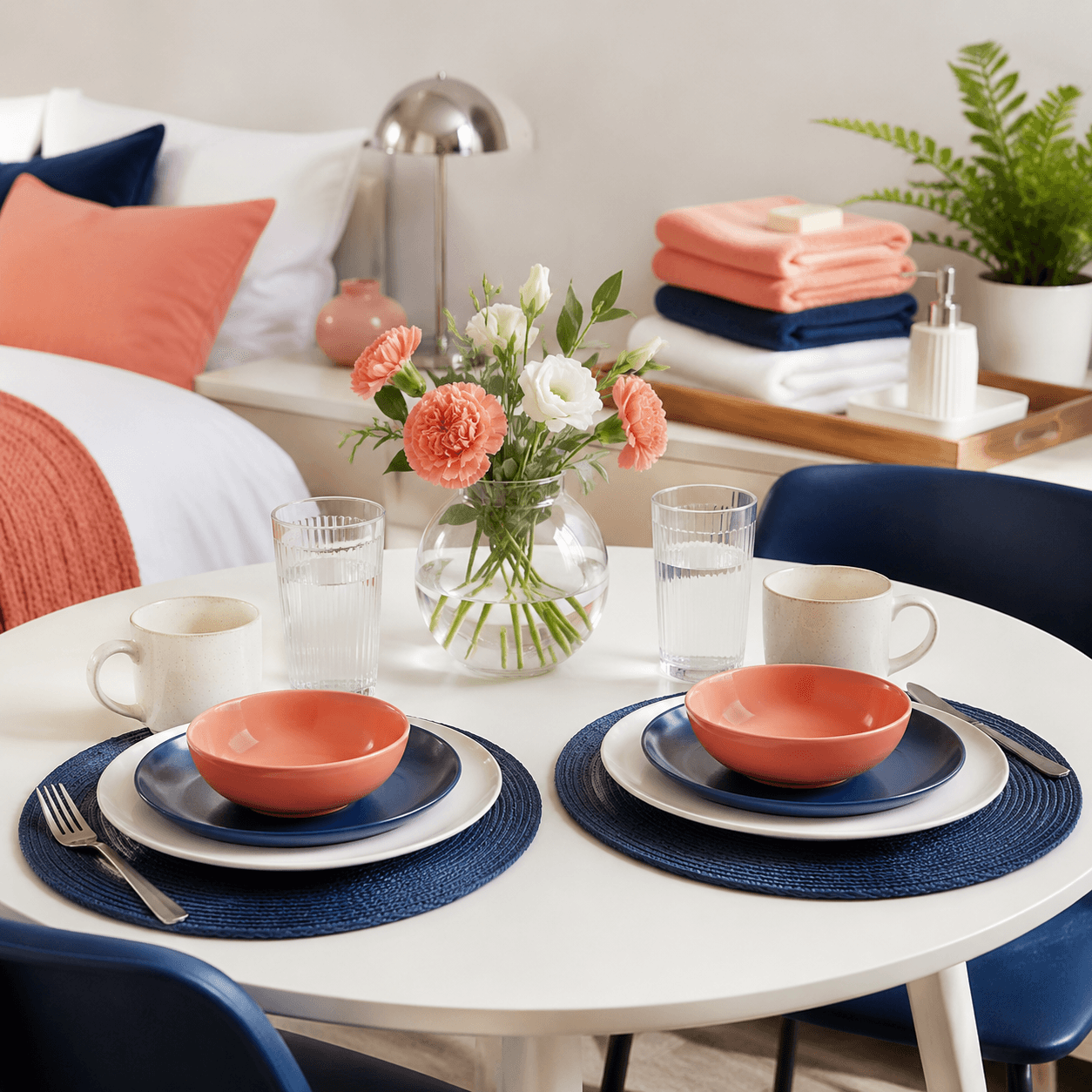 Couple's first flat